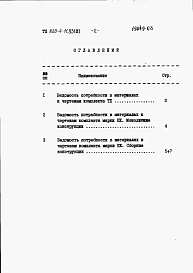 Альбом 3 Ведомости потребности в материалах.     