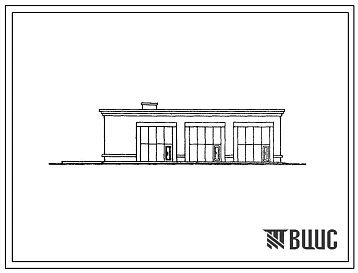 Типовой проект 816-173 Мастерская для пункта технического обслуживания машинно-тракторного парка в отделениях (бригадах) на 30-40 тракторов