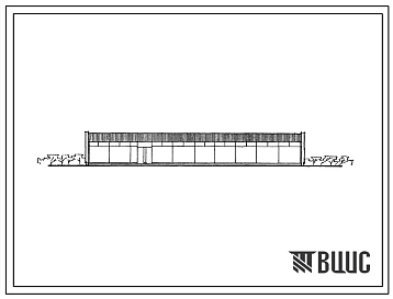 Типовой проект 272-32-27 Встроенно-пристроенные предприятия обслуживания населения при жилых домах. Блок 3. Магазин «Ткани» с торговым залом площадью 270 м2. Для строительства в 1В климатическом подрайоне, 2 и 3 климатических районах