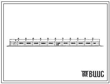 Типовой проект 801-2-47с.84 Коровник на 100 коров привязного содержания с молочным блоком.