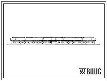 Типовой проект 801-438 Коровник на 400 коров боксового содержания (мобильная раздача кормов, удаление навоза скреперными установками)