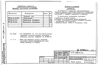 Альбом 4 Заказные спецификации. Электротехническая часть.
