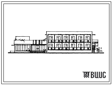 Типовой проект 284-5-56с Гостиница на 25 мест