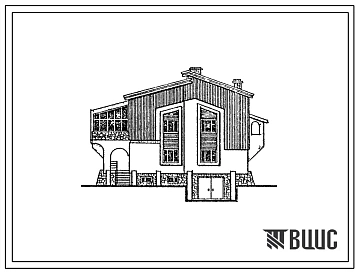 Типовой проект 144-000-923.13.92 Двухэтажный одноквартирный 6-комнатный жилой дом повышенного комфорта для индивидуального строительства в зонах Сибири
