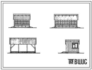 Типовой проект 801-427 Летний лагерь на 240 телят