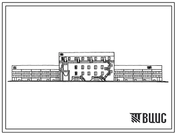 Типовой проект 812-1-45.83 Блок основных производственных отделений на 2 линии (с зерносушилками с наклонным сетчатым полом)
