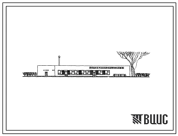 Типовой проект 284-3-27/73 Предприятие по стирке белья и химчистке одежды общей производительностью 370 кг в смену для строительства в 1В климатическом подрайоне, 2 и 3 климатических районах