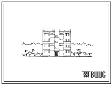 Типовой проект 76-032п 4-этажная крупнопанельная рядовая блок-секция на 8 квартир 3Б.2Б 9двухкомнатных-5, трехкомнатных-3). Для строительства в 4А и 4Г климатических подрайонах, на грунтах 2 типа просадочности.
