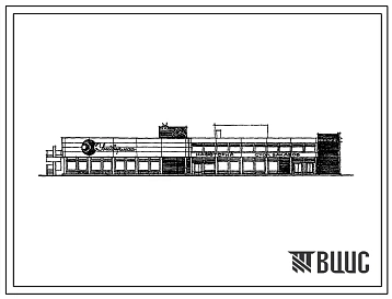Типовой проект 272-11-19с Универмаг торговой площадью 2150 м2 с вариантом планировки магазина «Товары для детей». В конструкциях ИИС-04. Для строительства в 4 климатическом районе сейсмичностью 9 баллов