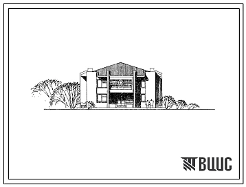 Типовой проект 284-1-120с Дом быта на 15 рабочих мест для сельского строительства в 3Б, 4Б и 4В климатических подрайонах сейсмичностью 7 и 8 баллов