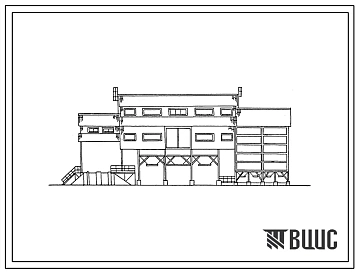 Типовой проект 812-1-69.86 Цех обработки зерна производительностью 50 т/ч на базе ЗАВ-50