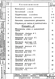 Альбом 1 Рабочие чертежи 