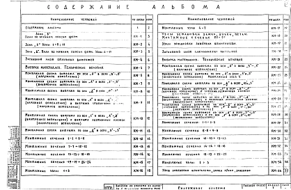 Альбом 1 Архитектурно-строительные чертежи металлоконструкций Часть 2