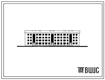 Типовой проект 1-317-10Т Четырехэтажный дом на 44 квартиры, с кухонными плитами и ванными колонками на твердом топливе