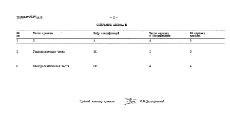 Альбом 3 Спецификации оборудования