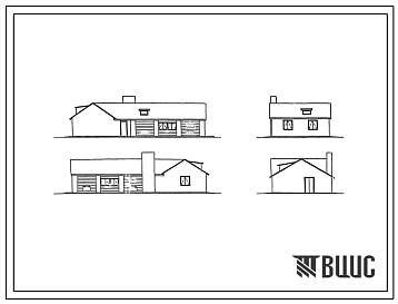 Шифр 5460/1 Семейная ферма на 25 самок крольчих. Предназначена для производства шкурок и мяса кроликов в личных хозяйствах граждан. Ферма представляет собой здание с помещением для содержания кроликов, кормокухней. Кролики размещены в помещении с не