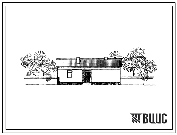 Типовой проект 184-217-5с/1 1-этажный 1-квартирный жилой дом с квартирой типа 3Б для индивидуального и кооперативного строительства. Для строительства в 4А климатическом подрайоне Туркменской ССР с сейсмичностью 8 и 9 баллов.
