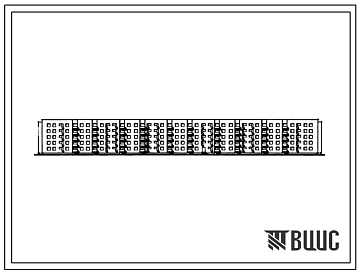 Типовой проект 114-114-12с Пятиэтажный шестисекционный жилой дом на 110 квартир со стенами из кирпича