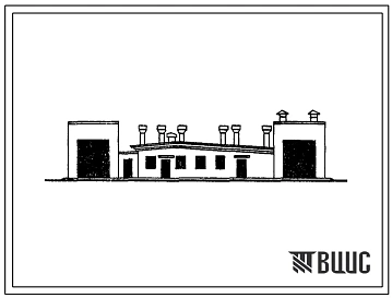 Типовой проект 807-65/72 Ветсанпропускник для свинооткормочной фермы на 24 тыс. голов