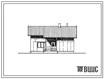 Типовой проект 183-17-52/1 1-этажный 1-квартирный дом с 3-комнатной квартирой (перекрытие железобетонное) для индивидуальных застройщиков. Для строительства в 1В климатическом подрайоне, 2 климатическом районе (с возможностью применения в 3 климатическом 