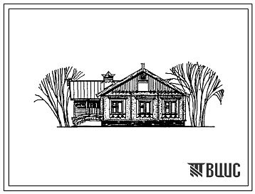 Типовой проект 181-135-259.86 Дом с четырехкомнатной квартирой типа 4Б. Общая площадь 87 м2 (СТЕНЫ ИЗ ЛЕГКОБЕТОННЫХ ПАНЕЛЕЙ)