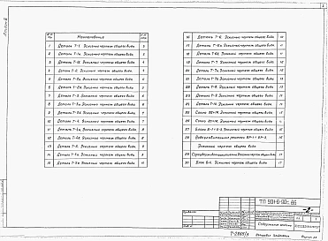Альбом 3 Эскизные чертежи общих видов нетиповых конструкций