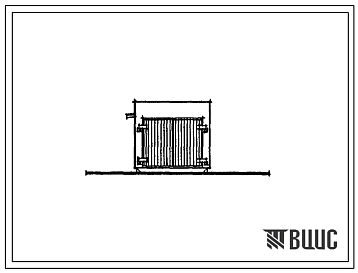 Типовой проект 198-235-14.86 Гараж для автомашины. Для индивидуального строительства в сельской местности