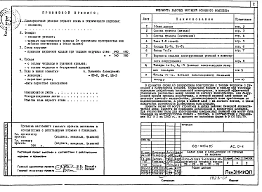 Альбом 3 АС.1-1 Архитектурно-строительные решения выше отметки 0.000