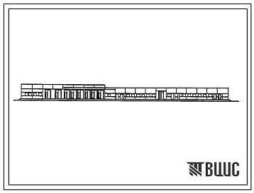 Типовой проект 805-9-20.86 Подсобно-производственный корпус в блоке с гаражом для крупных птицефабрик
