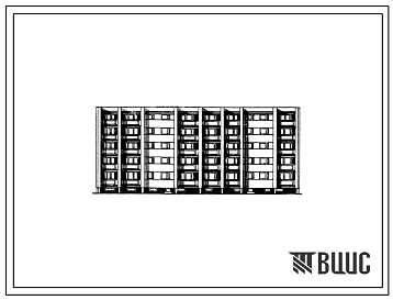 Типовой проект 1-318-52/1.2 Пятиэтажный двухсекционный 30-квартирный жилой дом. Для городского строительства в Литовской ССР