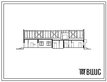 Типовой проект 284-4-109с.85 Баня на 10 мест с прачечной производительностью 75 кг белья в смену. Для строительства в 3 климатическом районе Киргизской ССР сейсмичностью 8 и 9 баллов