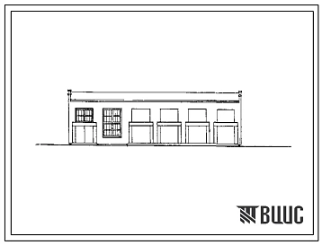 Типовой проект 816-28 Станция технического обслуживания на 200 грузовых автомобилей при ремонтной мастерской