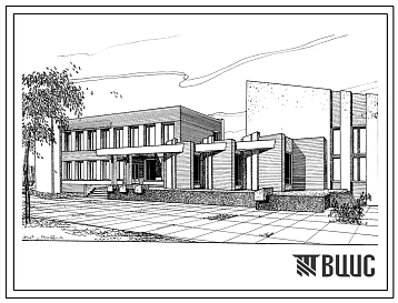 Типовой проект 224-2-5 Музыкальная семилетняя школа на 150 учащихся (без общеобразовательных классов) для строительства в Белорусской ССР.