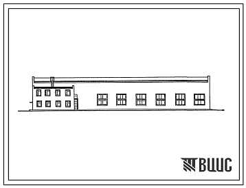 Типовой проект 816-1-173.89 Центральная ремонтная мастерская для хозяйств с парком 50 тракторов. Предназначена для проведения работ по диагностике, техническому обслуживанию и ремонту сельскохозяйственной техники на центральной усадьбе хозяйства. Размеры