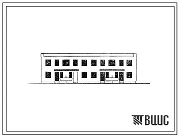 Типовой проект 143-011-6/66 Четырехквартирный дом с трехкомнатными квартирами.