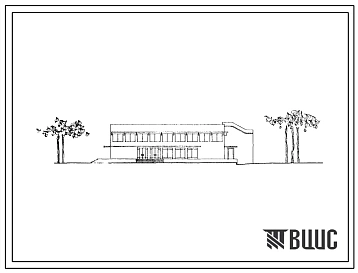 274-13-74с Продовольственный магазин с торговым залом 207 м?, промтоварный магазин с торговым залом 312 м? общественного центра для поселков с населением 3000 жителей. Для строительства в IVА и IVГ климатических подрайонах, сейсмичностью 7, 8 и 9 баллов.