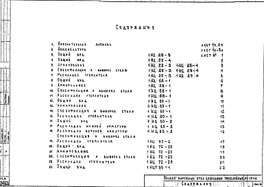 Альбом 1 Рабочие чертежи 