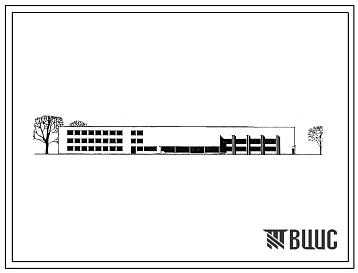 Типовой проект 224-1-117/77 Десятилетняя общеобразовательная школа на 40 классов (1568 учащихся) с группами продленого дня. Для строительства в IВ климатическом подрайоне, II и III климатических районах.