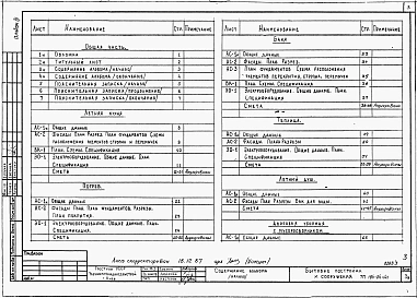 Альбом 3 Бытовые постройки и сооружения
