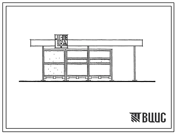 Типовой проект 310-1-16  Киоски (киоск «Керамика цветы»)и павильоны торгово-бытового обслуживания из сборных конструкций заводского изготовления.