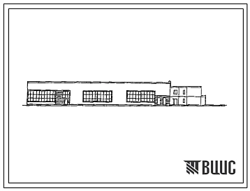 Типовой проект 416-7-256.87 Производственная база ПМК по монтажу и капитальному ремонту котлов и котельного оборудования с объемом работ 1,5 млн.руб. в год (в составе ремпредприятия) в металлических конструкциях