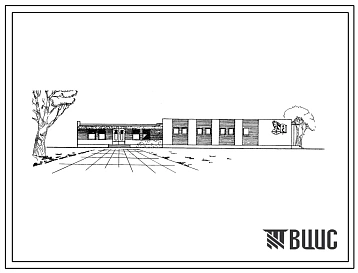 Типовой проект 224-1-199с Блоки для расширения существующих школ для строительства в районах, сейсмичностью 7-8 баллов, на просадочных грунтах (на 160 ученических мест)