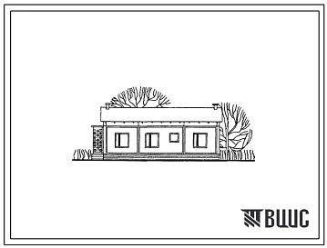 Типовой проект 181-222-15с Одноэтажный одноквартирный жилой дом с пятикомнатной квартирой.