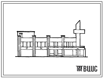 Типовой проект 274-22-42 Шашлычная на 150 мест. Для строительства в 1В климатическом подрайоне, 2 и 3 климатических районах