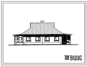 Типовой проект 181-125-88.13.89 Жилой дом одноэтажный 2-квартирный с трехкомнатными квартирами (для строительства в Тюменской области)