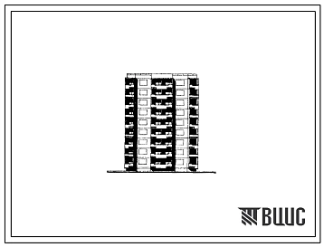 Типовой проект 92-032с/1 Девятиэтажная блок-секция с внутренним углом 1350 на 18 квартир (двухкомнатных 2Б-1, трехкомнатных 3Б-17). Для строительства в 1В климатическом подрайоне, 2 и 3 климатических районах сейсмичностью 8 баллов