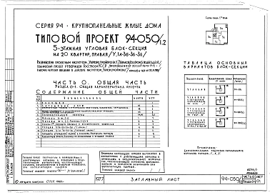 Альбом 1 Часть 0 Общая часть Раздел 0-1 Общая характеристика проекта