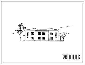 Типовой проект 144-40-38с Двухэтажный двухквартирный жилой дом с шестикомнатными квартирами. Для строительства в районах сейсмичностью 7, 8 и 9 баллов на непросадочных и просадочных грунтах.
