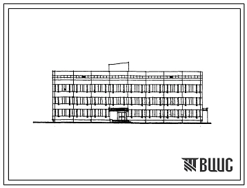 Типовой проект 252-9-11 Лабораторный корпус централизованных клинико-диагностических лабораторий городской больницы. Для строительства в 1В подрайоне, 2 и 3 климатических районах.