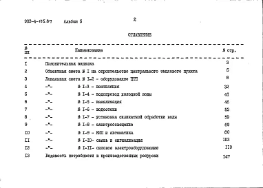 Альбом 5 Сметы (из т.п. 903-4-105.87)